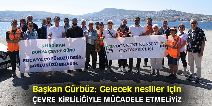 Başkan Gürbüz: Gelecek nesiller için çevre kirliliğiyle mücadele etmeliyiz