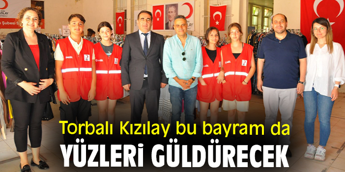 Torbalı Kızılay bu bayram da yüzleri güldürecek