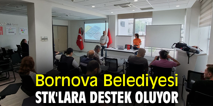 Bornova Belediyesi STK'lara destek oluyor