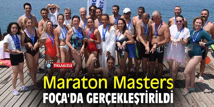 Maraton Masters Foça'da gerçekleştirildi