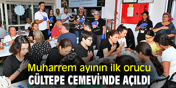 Muharrem ayının ilk orucu Gültepe Cemevi'nde açıldı
