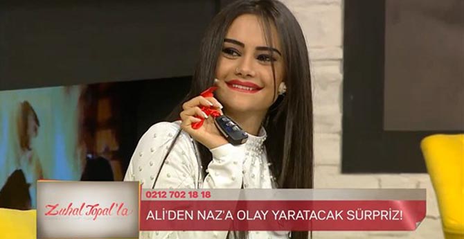 Ali’nin Sürprizlerine Naz’dan Tepki!