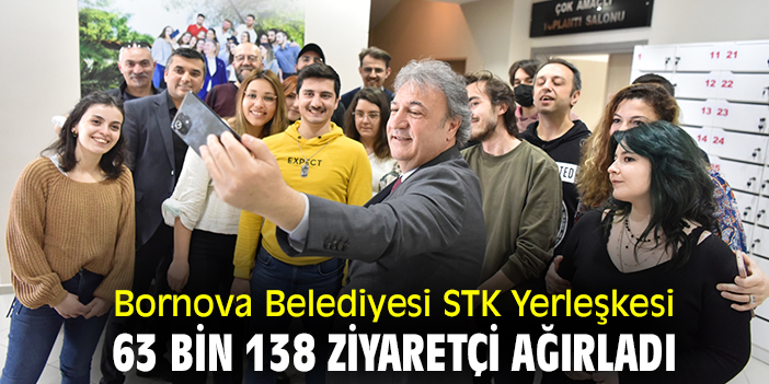 Bornova Belediyesi STK Yerleşkesi 63 bin 138 ziyaretçi ağırladı