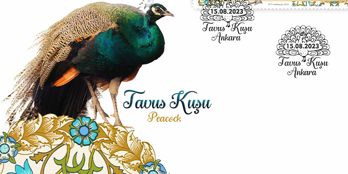 PTT'den Tavus Kuşu konulu anma pulu