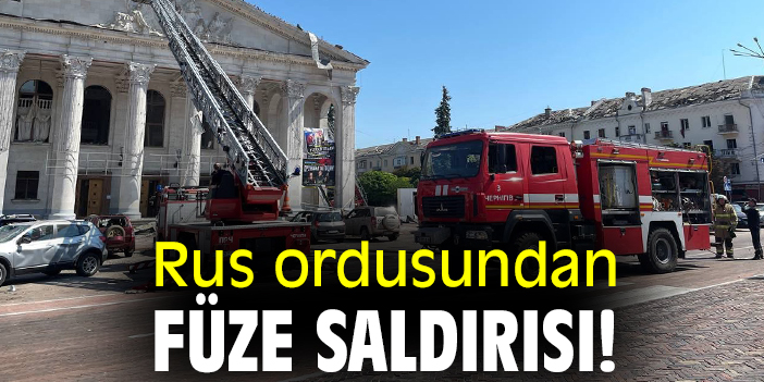 Rus ordusundan füze saldırısı!