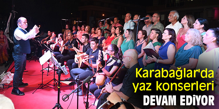 Karabağlar'da yaz konserleri devam ediyor