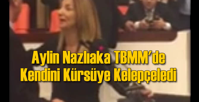 Aylin Nazlıaka TBMM'de Kendini Kürsüye Kelepçeledi