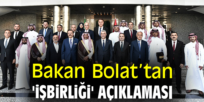 Bakan Bolat'tan 'işbirliği' açıklaması