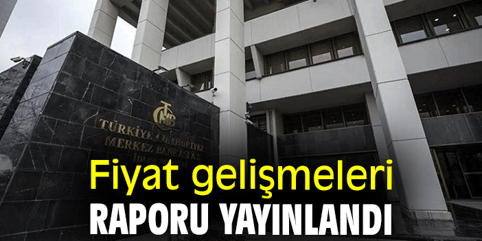 Fiyat gelişmeleri raporu yayınlandı