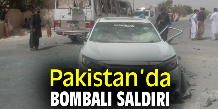 Pakistan’da bombalı saldırı