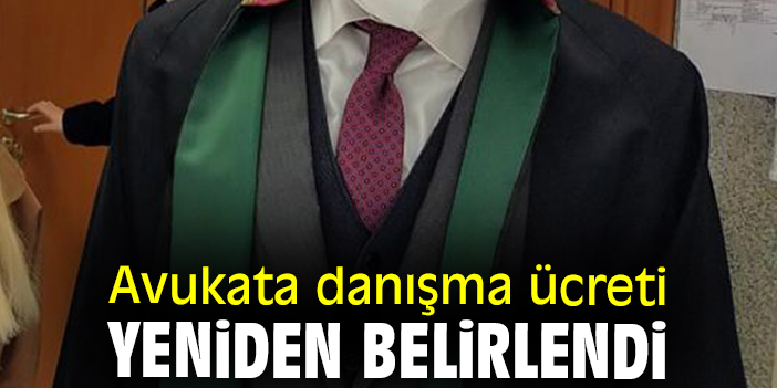 Avukata danışma ücreti yeniden belirlendi