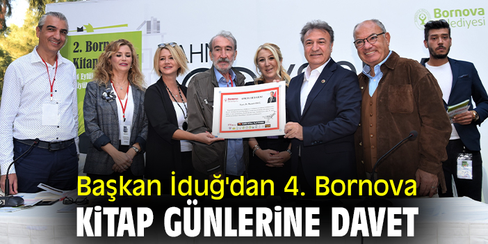 Başkan İduğ'dan 4. Bornova Kitap Günlerine davet