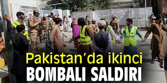 Pakistan’da ikinci bombalı saldırı