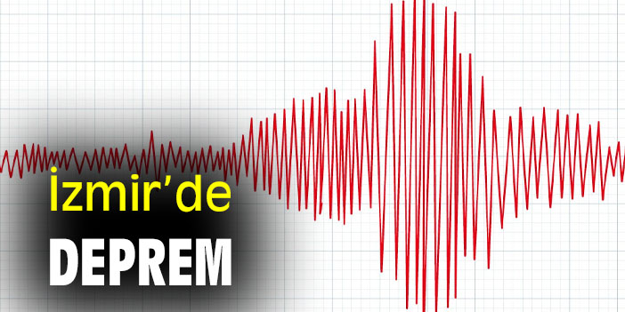 İzmir'de deprem