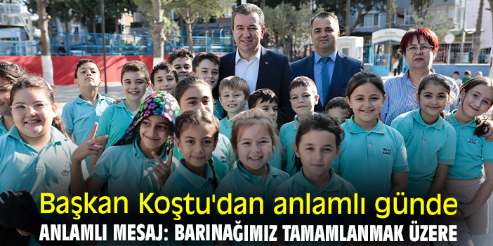 Başkan Koştu'dan anlamlı günde anlamlı mesaj: Barınağımız tamamlanmak üzere