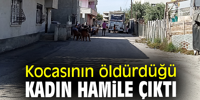 Kocasının öldürdüğü kadın hamile çıktı