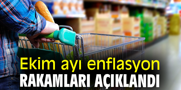 Ekim ayı enflasyon rakamları açıklandı