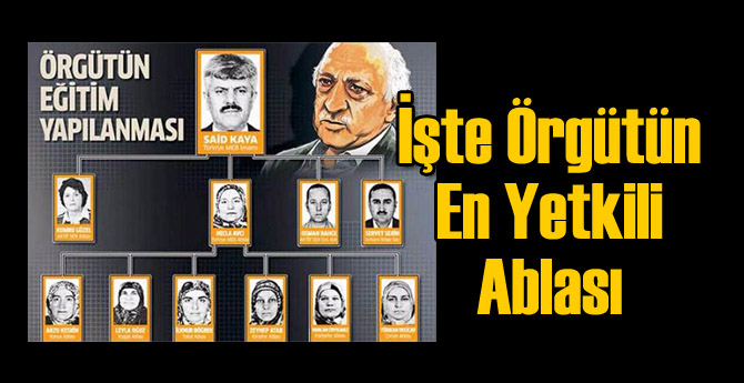 İşte FETÖ'nün En Yetkili 'Abla'sı