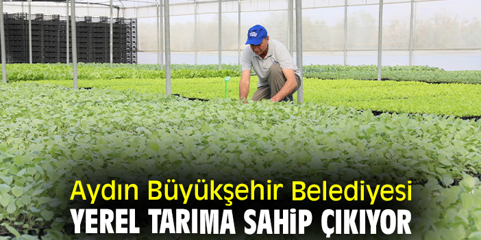 Aydın Büyükşehir Belediyesi yerel tarıma sahip çıkıyor