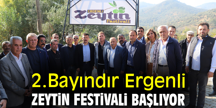 2.Bayındır Ergenli Zeytin Festivali başlıyor