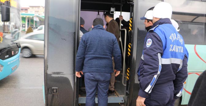Toplu Taşımaya Sıkı Denetim 