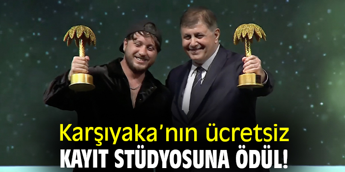 Karşıyaka’nın ücretsiz kayıt stüdyosuna ödül!