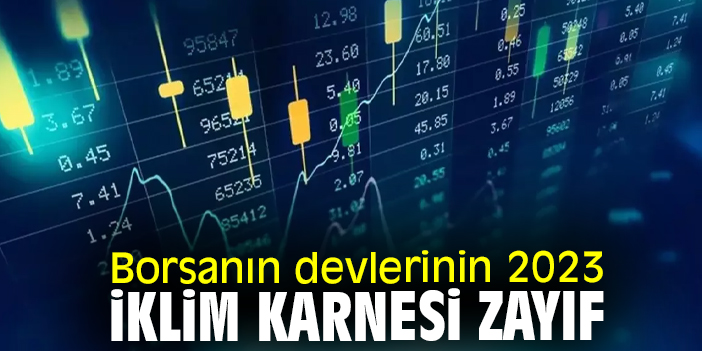Borsanın devlerinin 2023 iklim karnesi zayıf