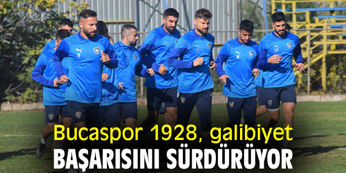 Bucaspor 1928, galibiyet başarısını sürdürüyor
