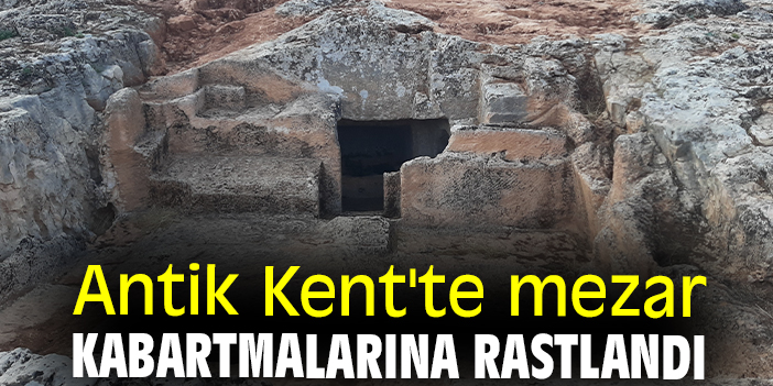 Antik Kent'te mezar kabartmalarına rastlandı