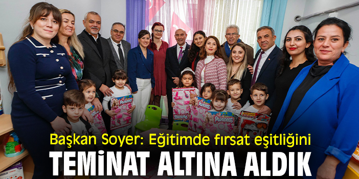 İZELMAN Anaokulları'nın yeni şubesi Kiraz'da hizmete açıldı