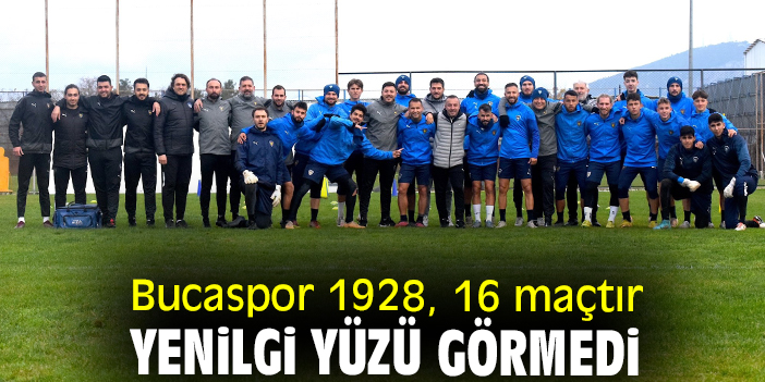 Bucaspor 1928, 16 maçtır yenilgi yüzü görmedi