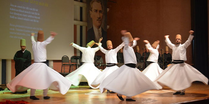 Mevlâna Ege'de anıldı