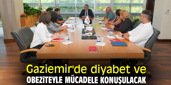 Gaziemir'de diyabet ve obeziteyle mücadele konuşulacak