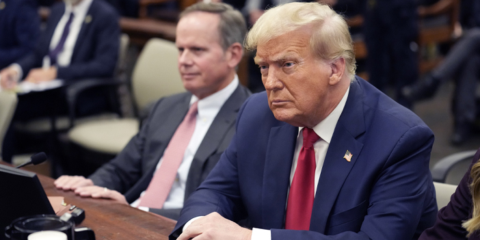 Trump hakim karşısında