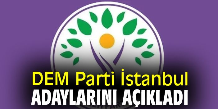 DEM Parti İstanbul adaylarını açıkladı