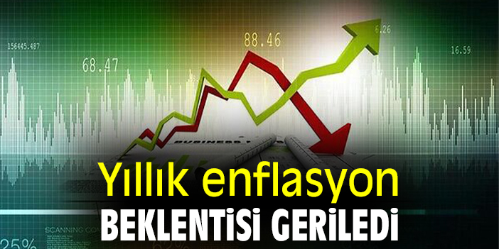 Yıllık enflasyon beklentisi geriledi
