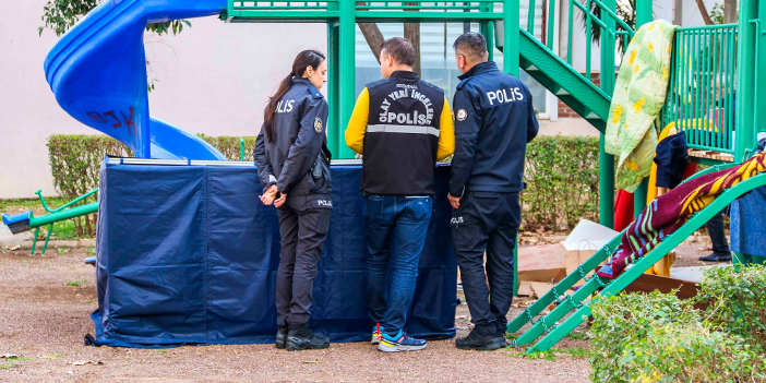 Oyun parkında ölü bulundu