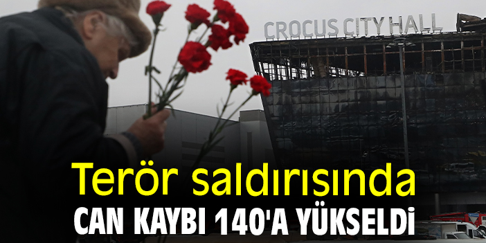 Terör saldırısında can kaybı 140'a yükseldi