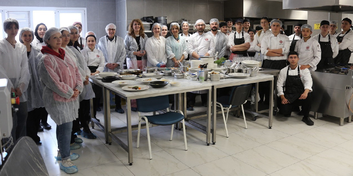 Lezzet ve estetik bir araya geldi