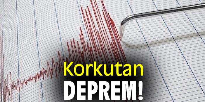 Korkutan deprem!