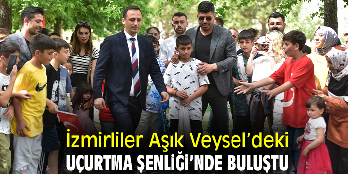 İzmirliler Aşık Veysel’deki Uçurtma Şenliği’nde buluştu