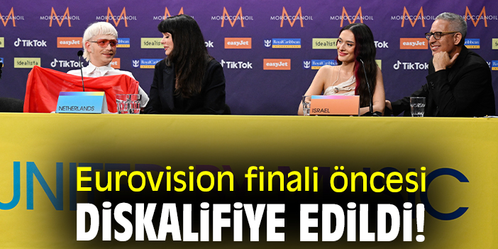 Eurovision finali öncesi diskalifiye edildi!