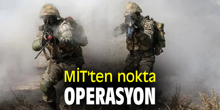 MİT'ten nokta operasyon