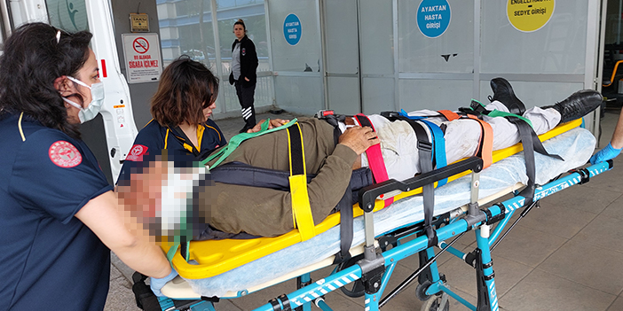 Pikniğe giderken kaza yaptılar