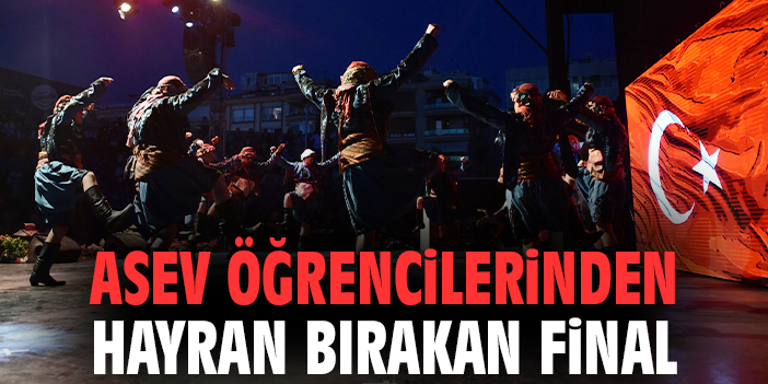 ASEV öğrencilerinden hayran bırakan final
