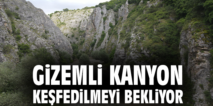 Gizemli kanyon keşfedilmeyi bekliyor