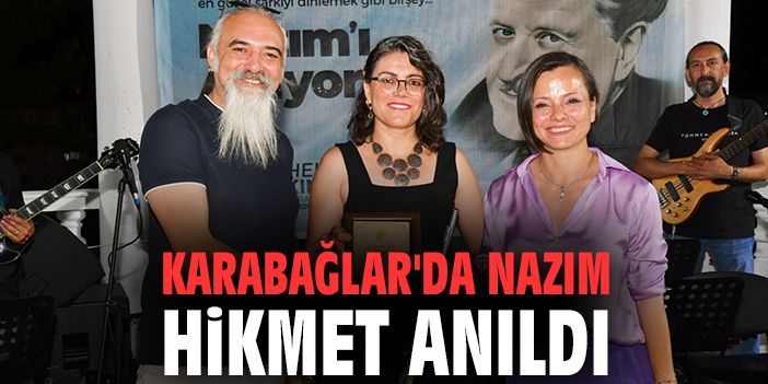 Karabağlar'da Nazım Hikmet anıldı