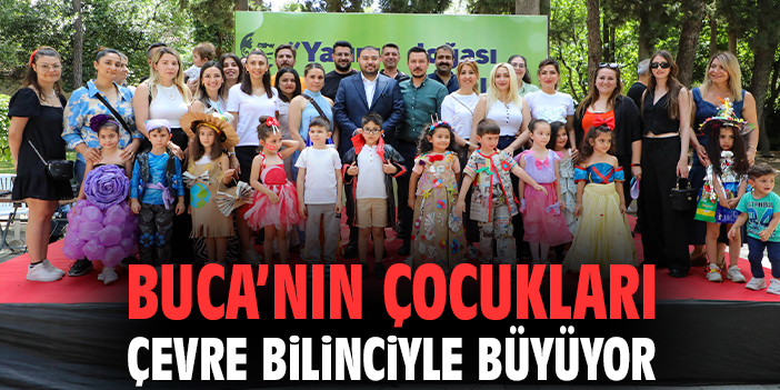 Buca’nın çocukları çevre bilinciyle büyüyor
