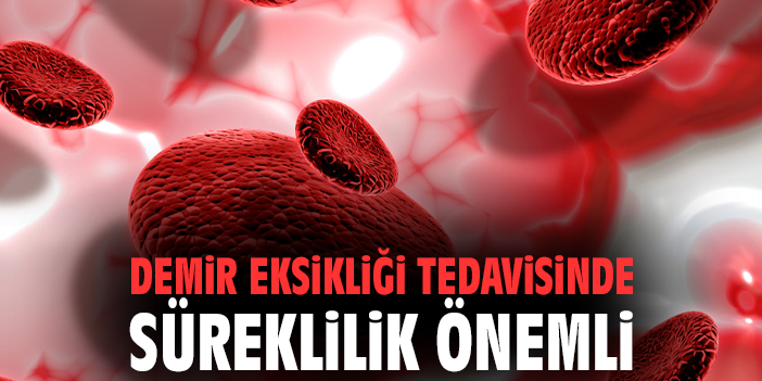 Demir eksikliği tedavisinde süreklilik önemli