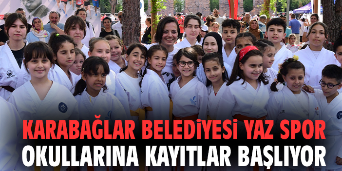 Karabağlar Belediyesi Yaz Spor Okullarına kayıtlar başlıyor